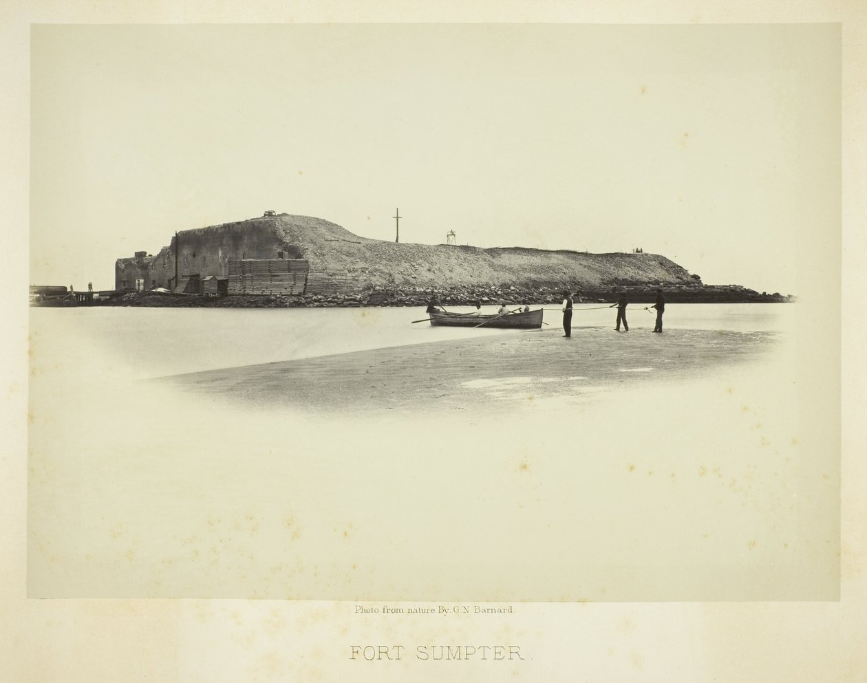Fort Sumpter od George N. Barnard