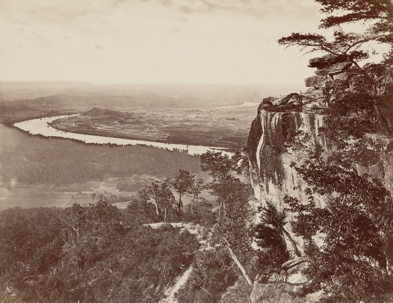 Lookout Mountain, Georgie od George N. Barnard