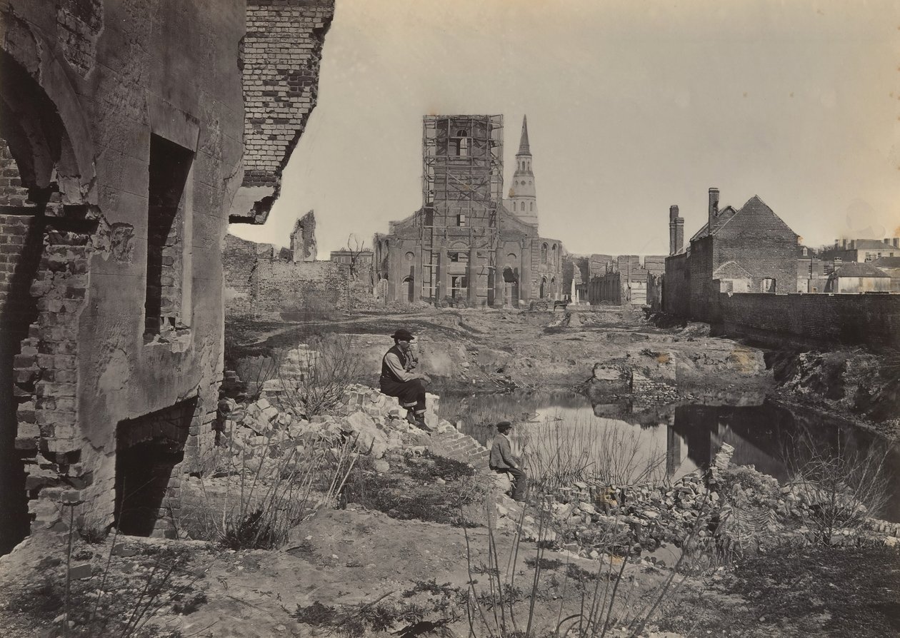 Ruiny v Charlestonu, Jižní Karolína, 1860. od George N. Barnard