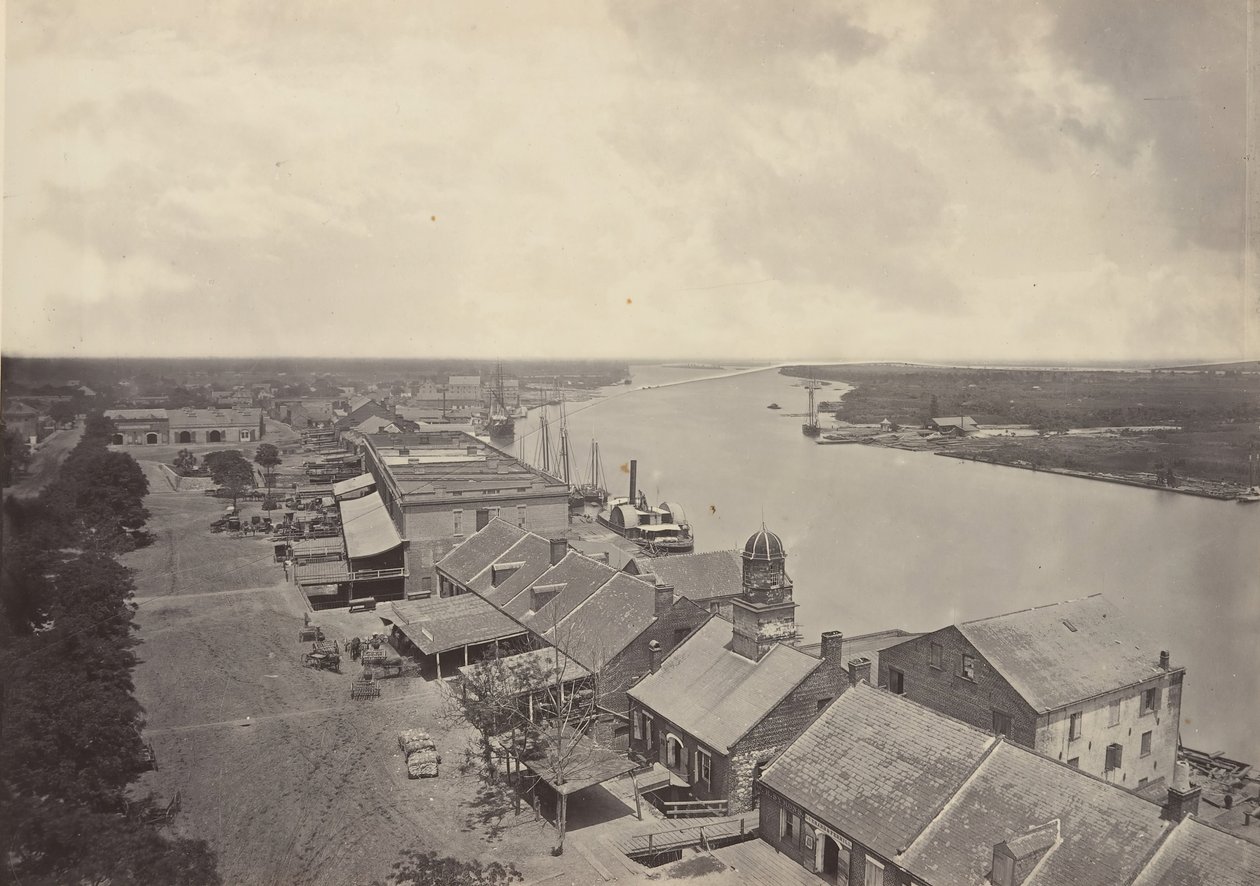 Savannah, Georgia č. 1, 60. léta 19. století. od George N. Barnard