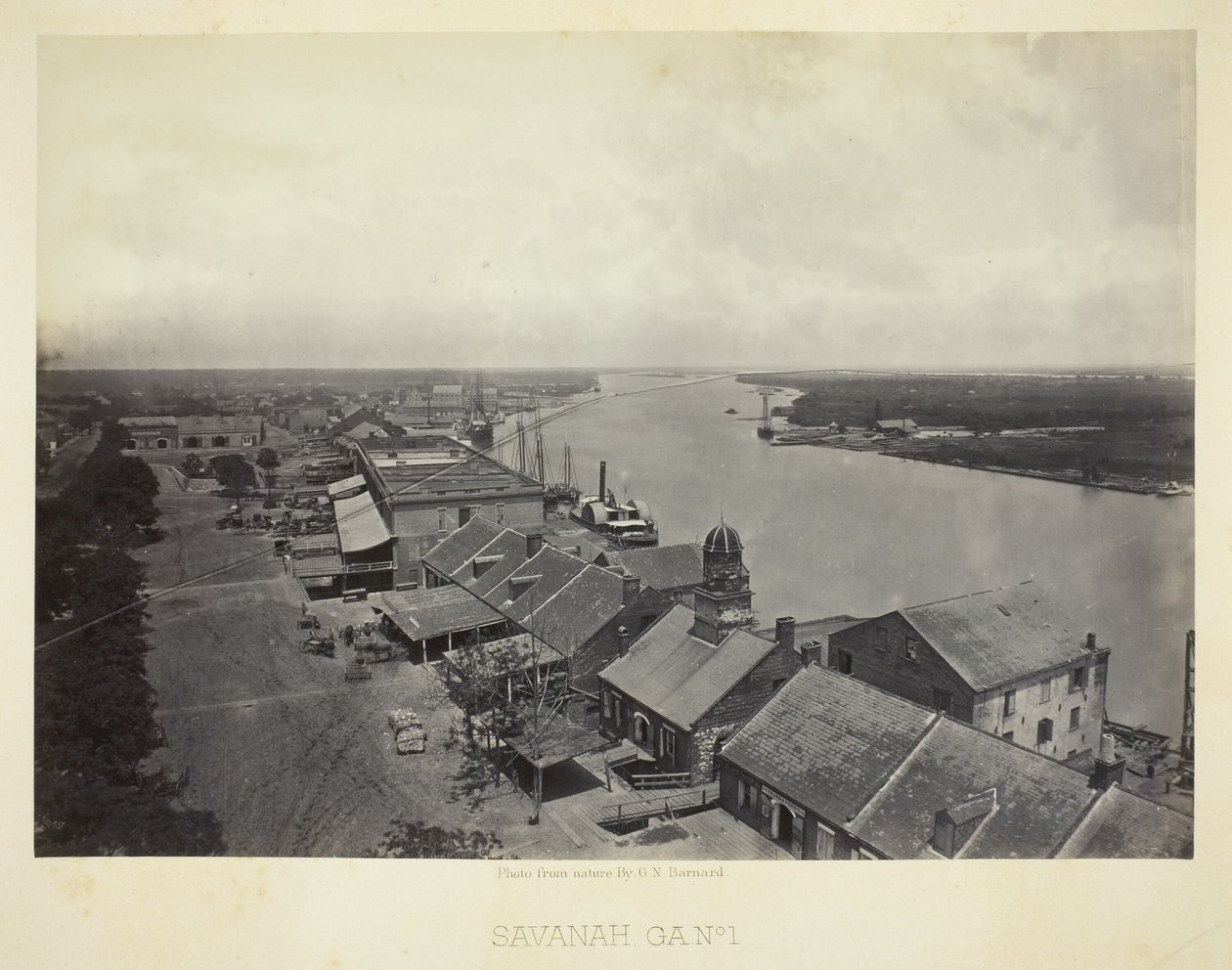 Savannah, GA, č. 1 od George N. Barnard
