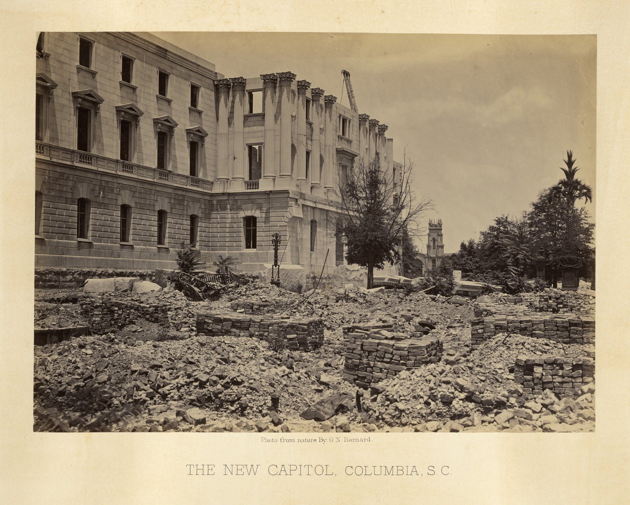 Nové Capitol, Columbia, Jižní Karolína od George N. Barnard