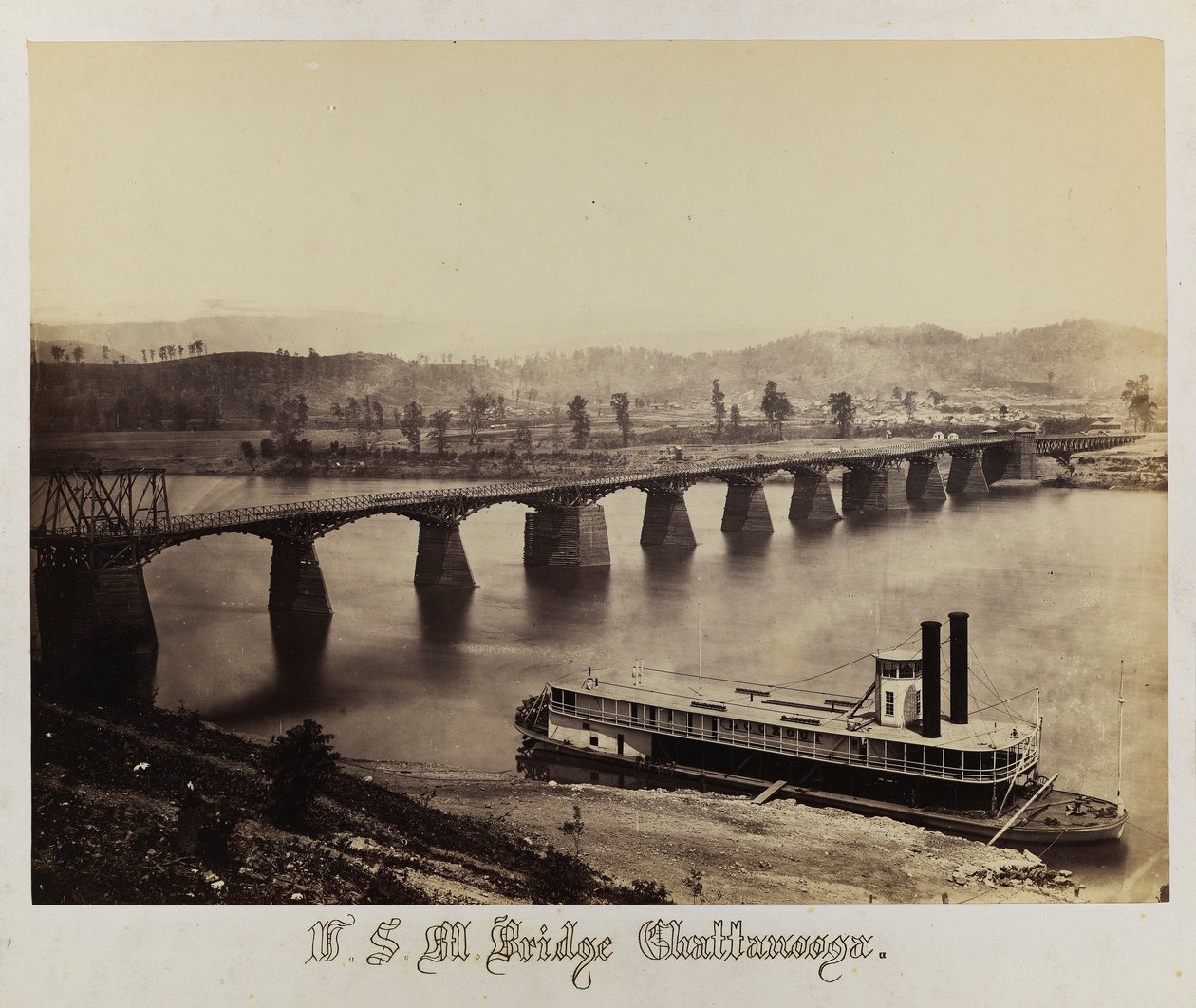 Most U.S.M., Chattanooga od George N. Barnard