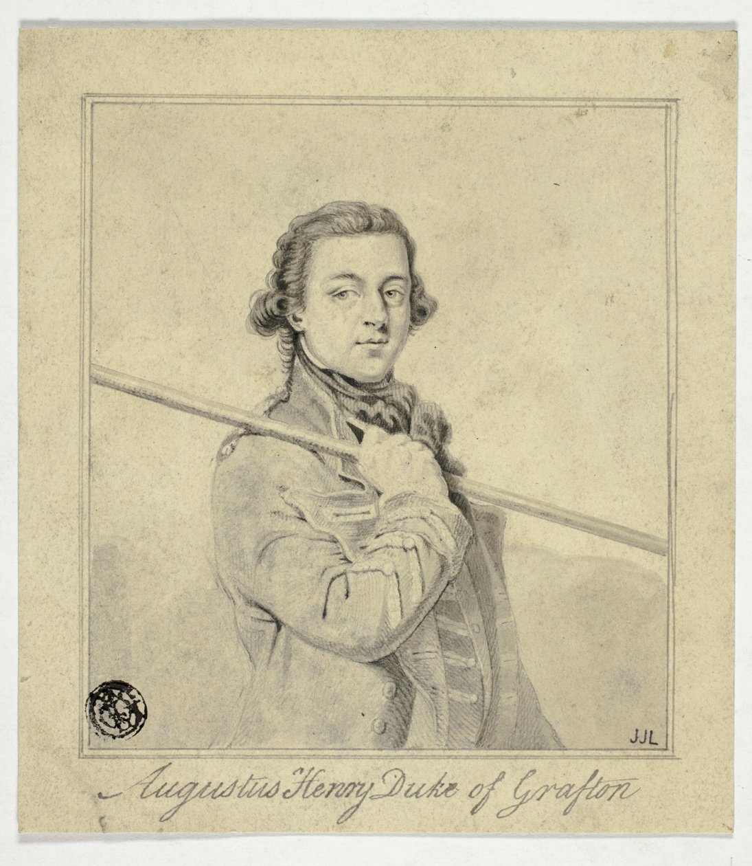 Augustus Henry, vévoda z Graftonu od George Perfect Harding