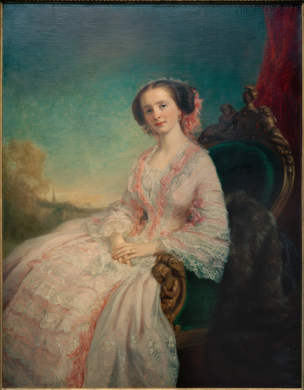 Caroline Slidell Perry Belmont od George Peter Alexander Healy
