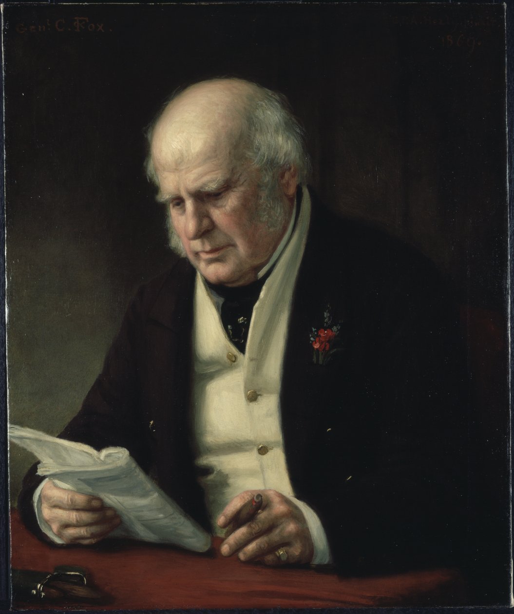 Charles Fox, 1869 od George Peter Alexander Healy