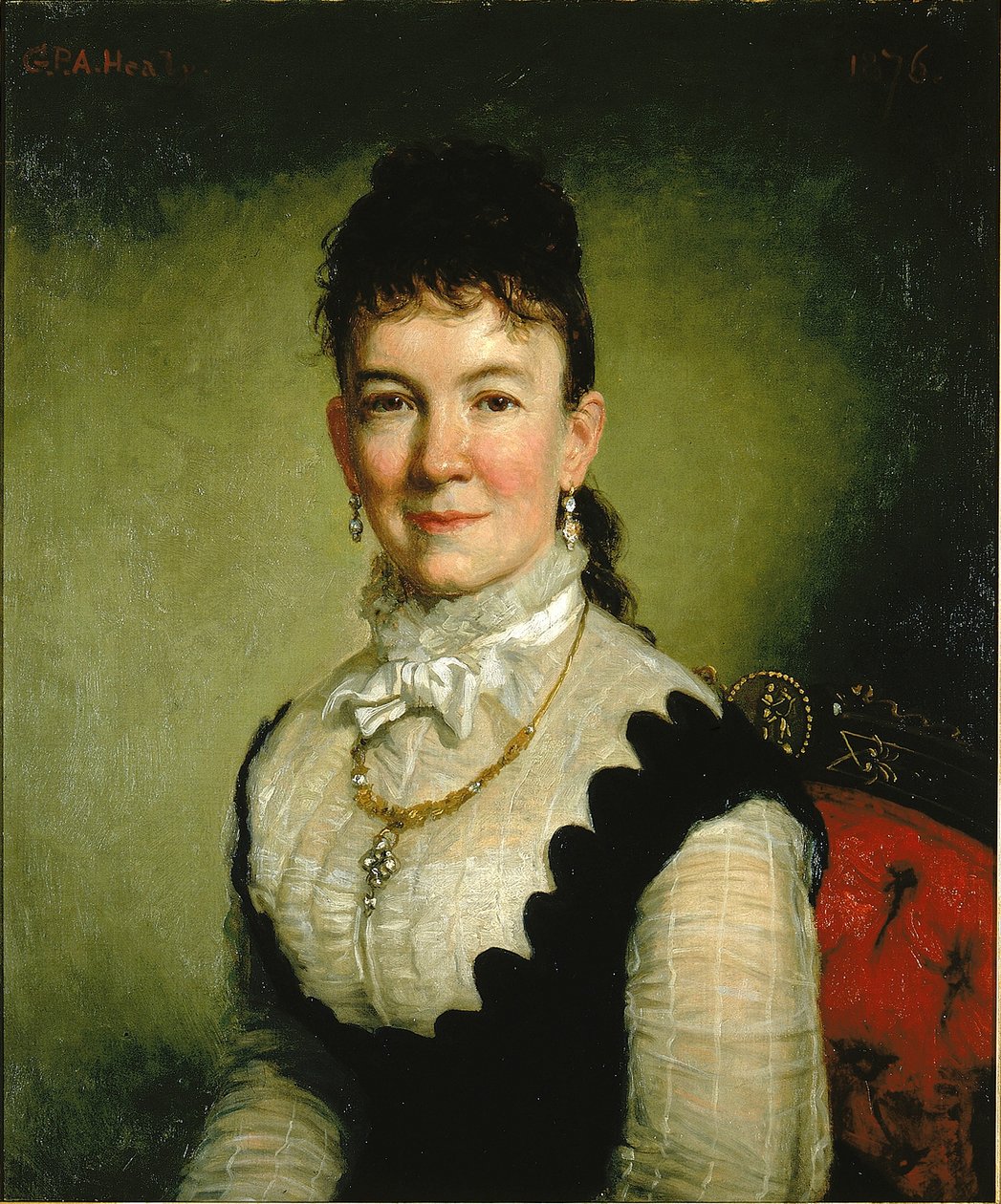 Paní Albert J. Myer (Catherine Walden) od George Peter Alexander Healy