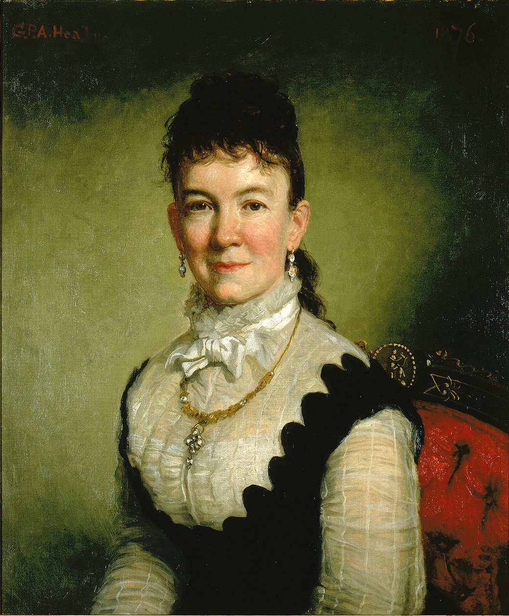 Paní Albert J. Myer Catherine Walden, 1876. od George Peter Alexander Healy