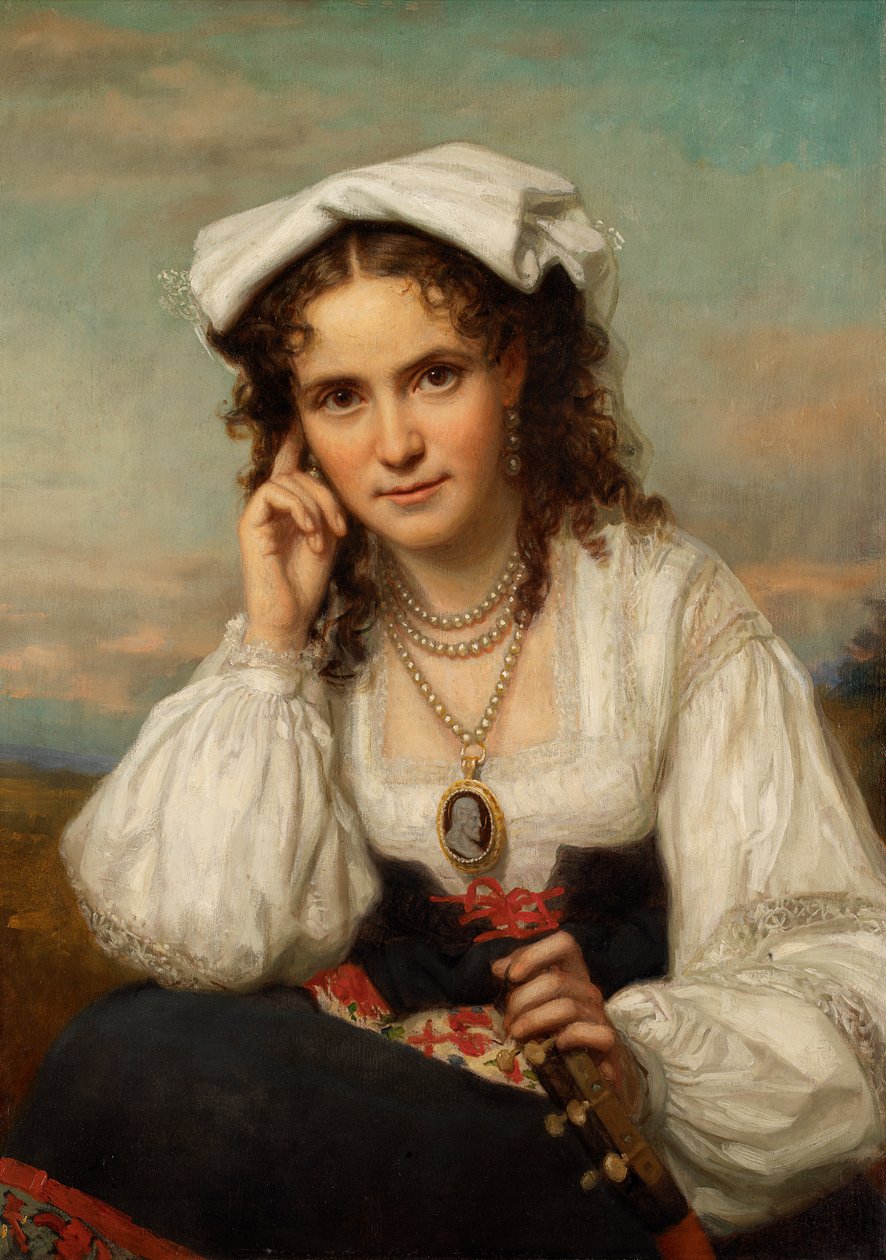 Vinnie Ream, ca. 1870. od George Peter Alexander Healy