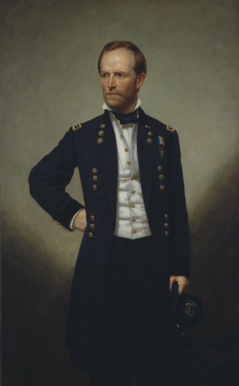 William T. Sherman od George Peter Alexander Healy