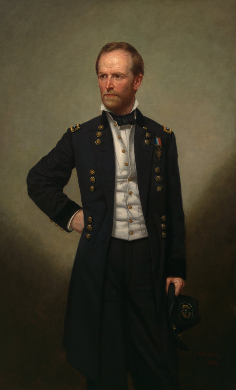 William T. Sherman od George Peter Alexander Healy