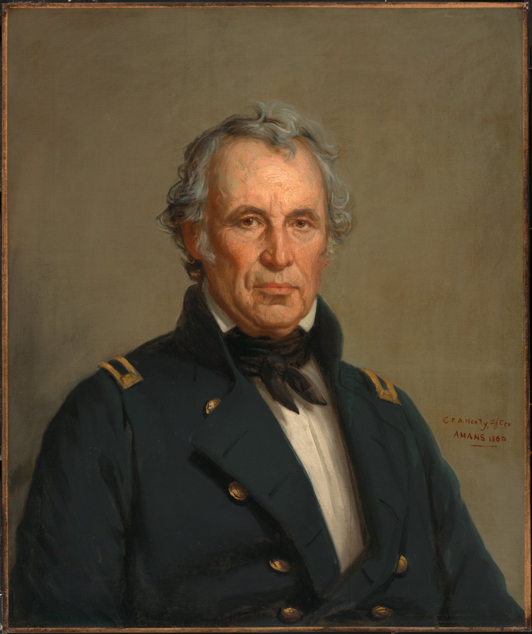 Zachary Taylor (1784-1850) od George Peter Alexander Healy