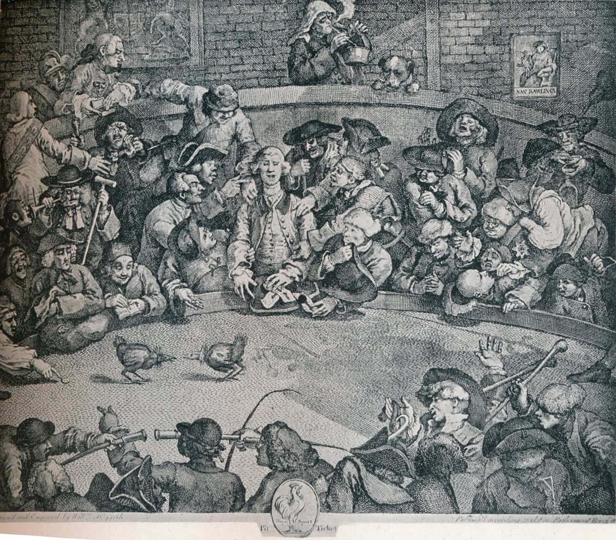 The Cock Pit, c1840, 1917 od George Presbury