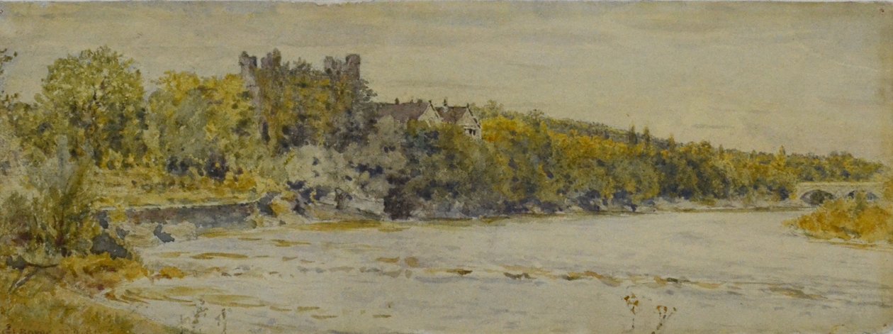 The Tyne at Bywell, Northumberland od George Price Boyce