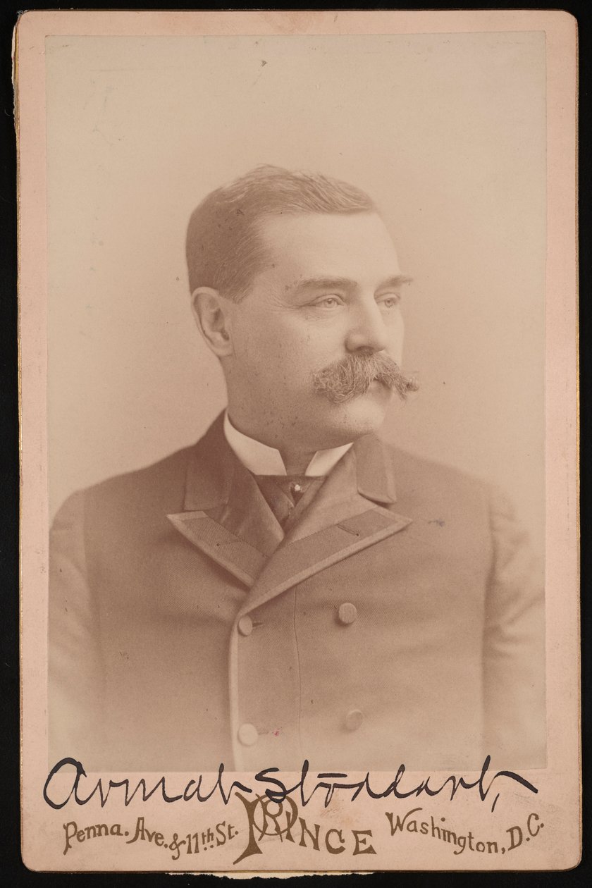 Portrét Armata Stoddarta 1842-1910, před rokem 1892. od George Prince
