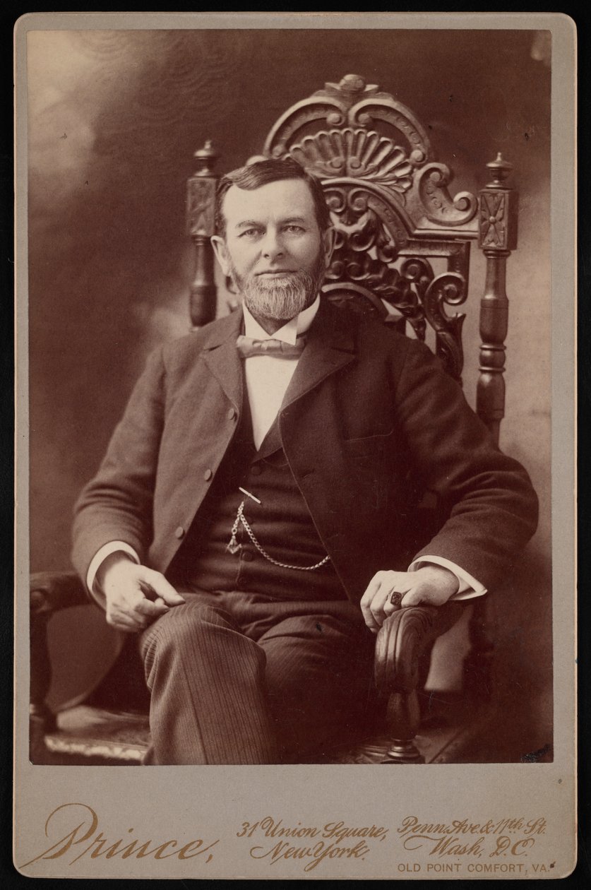 Portrét Josepha Williamse Collinse 1839-1904, 90. léta 19. století. od George Prince