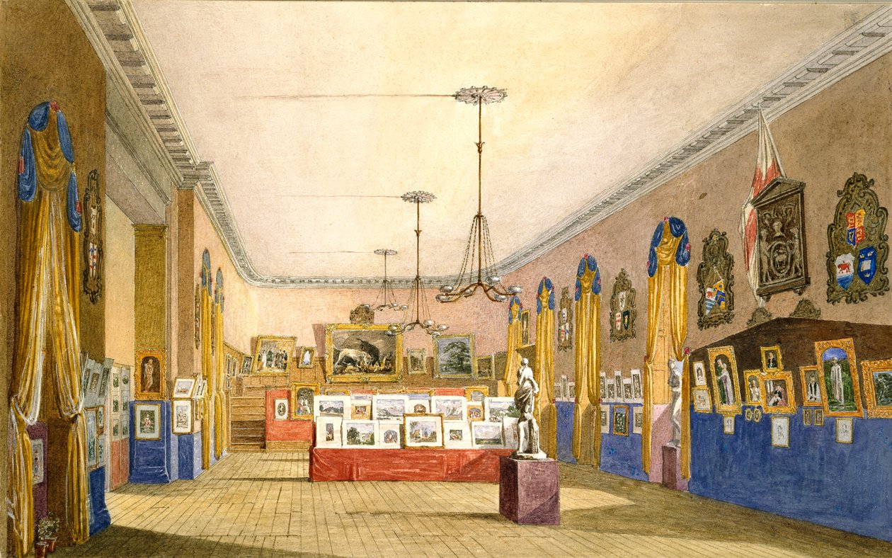Výstava na Staroměstské radnici, Oxford, 1854 od George Pyne