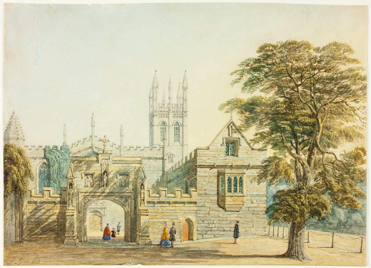 Magdalen College and Tower, Oxford od George Pyne