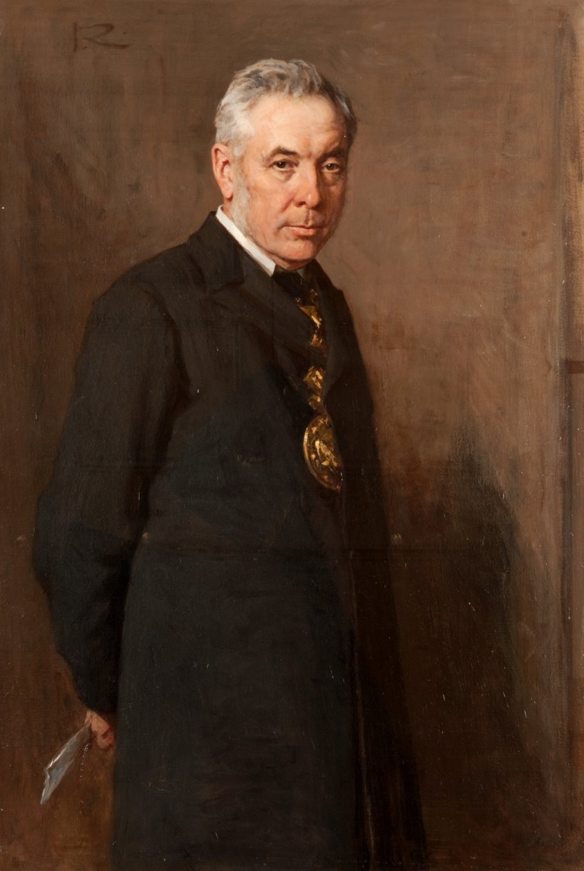 William Hunter, asi 1904 (olej na plátně) od George Reid