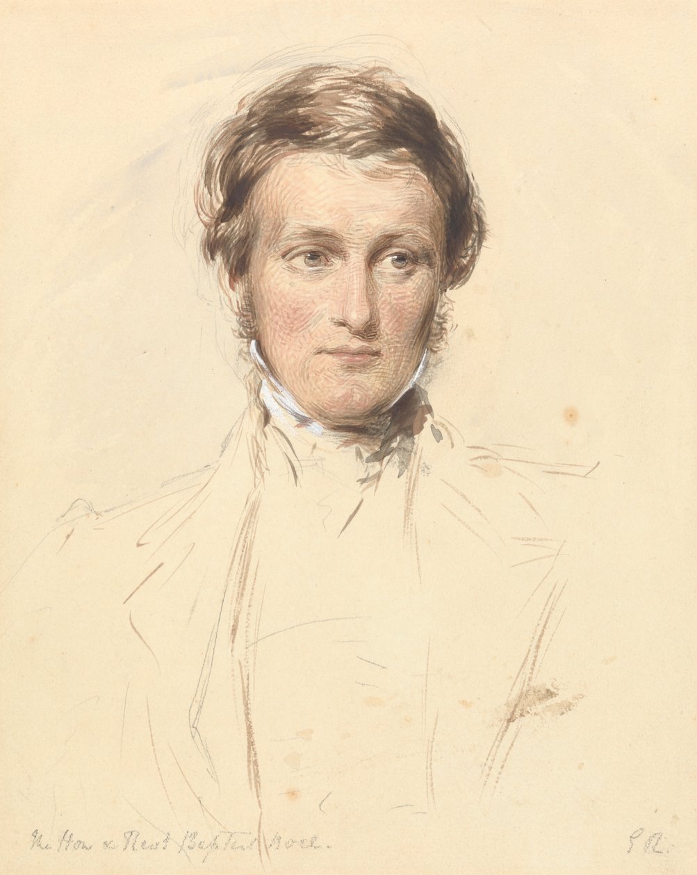 Honzo a reverend Baptist Wriothesley Noel (1798-1873) od George Richmond