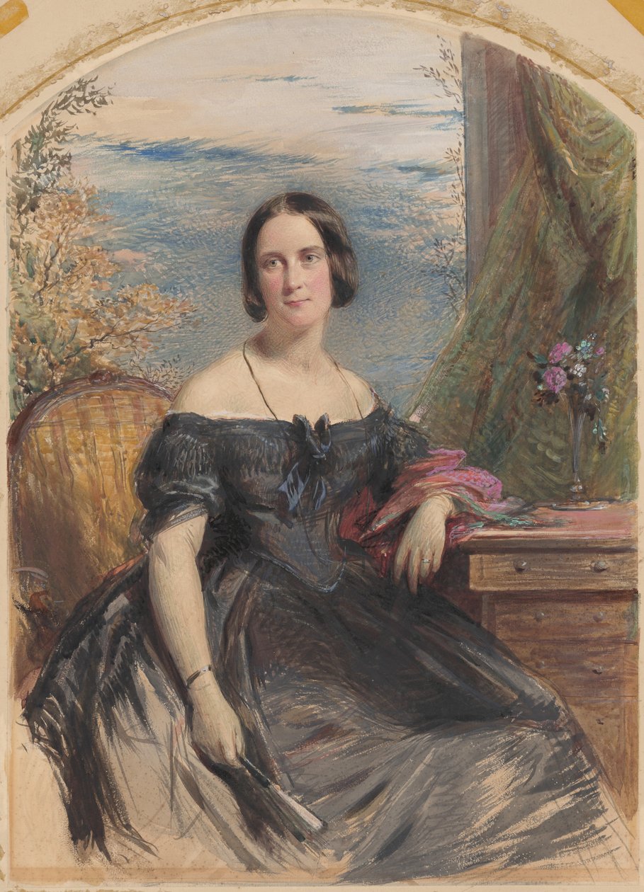 Paní Anne Walbanke-Childersová od George Richmond