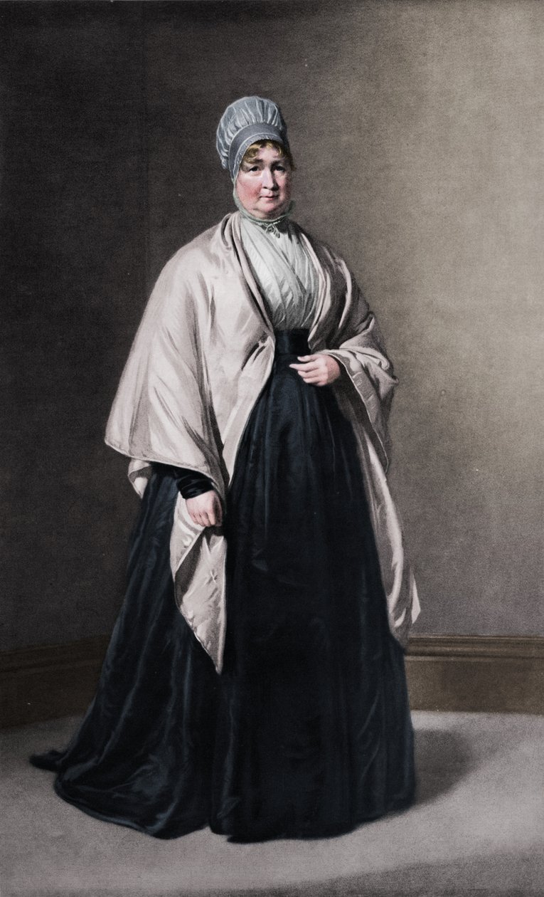 paní Elizabeth Fry 1780-1845, c1843, 1912 od George Richmond