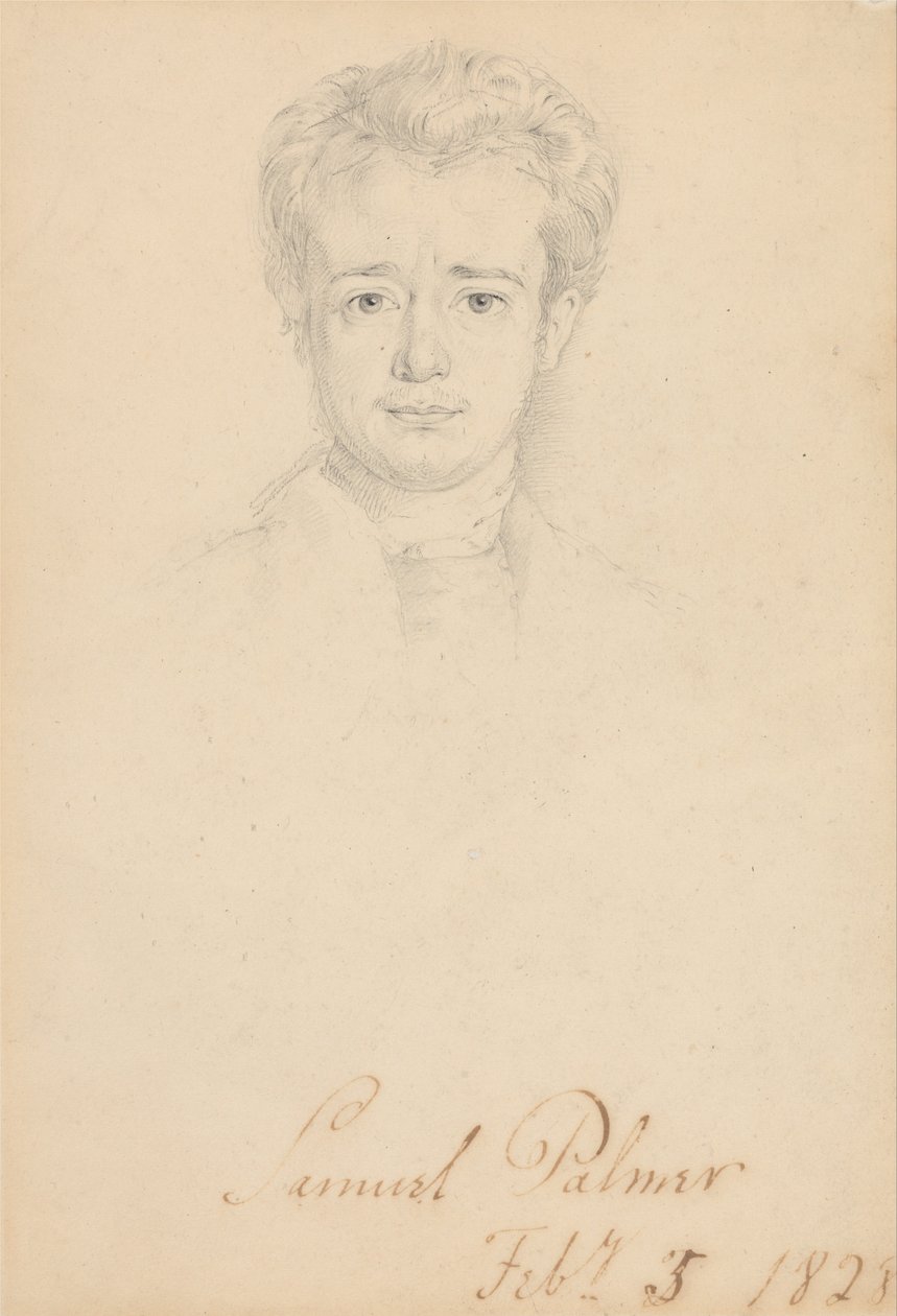 Portrét Samuela Palmera, 5. února 1828 od George Richmond