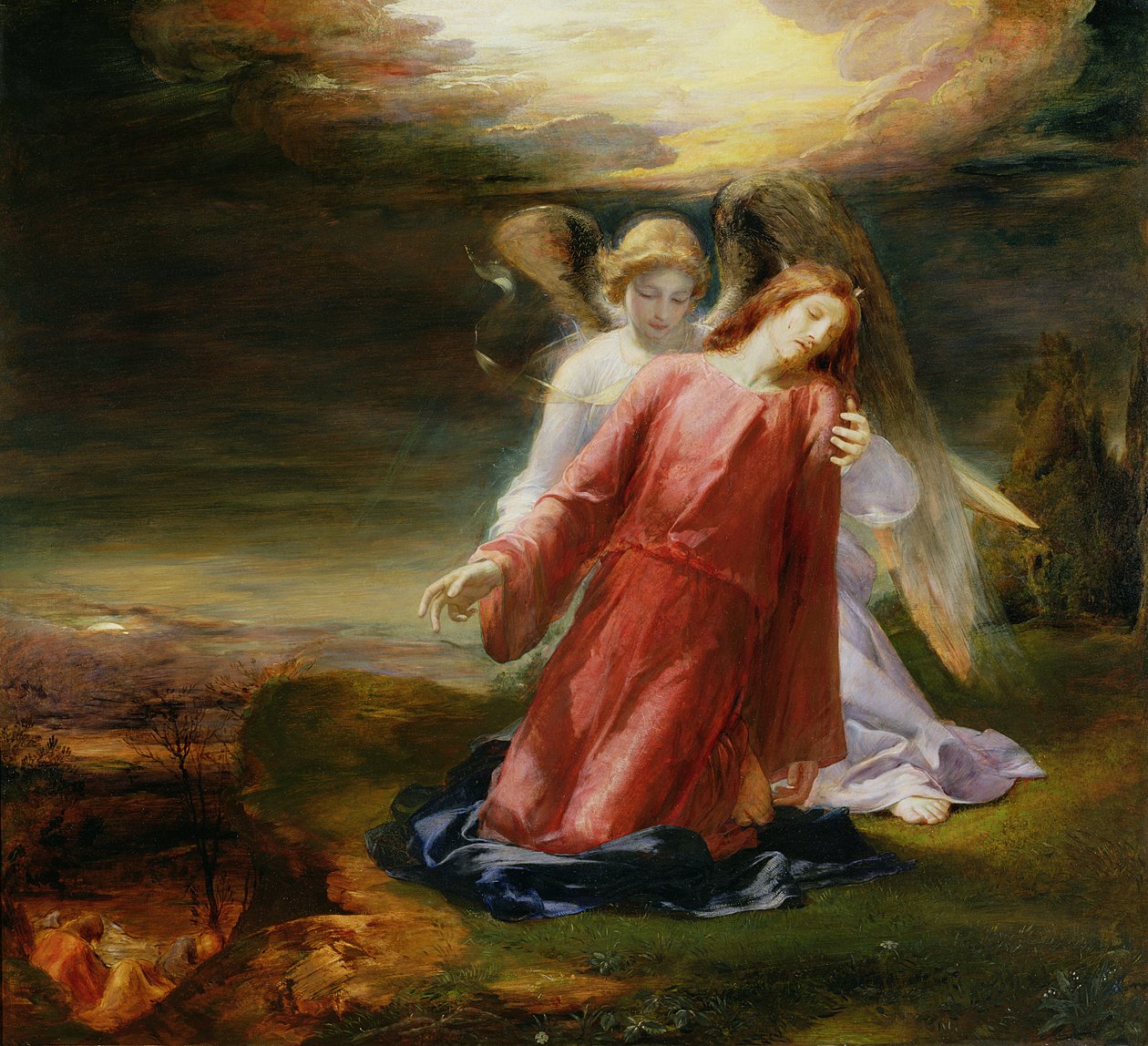 Agónie v zahradě od George Richmond