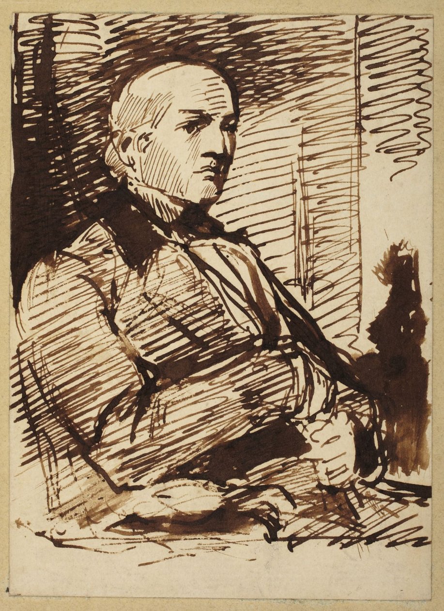 Sedící muž od George Richmond