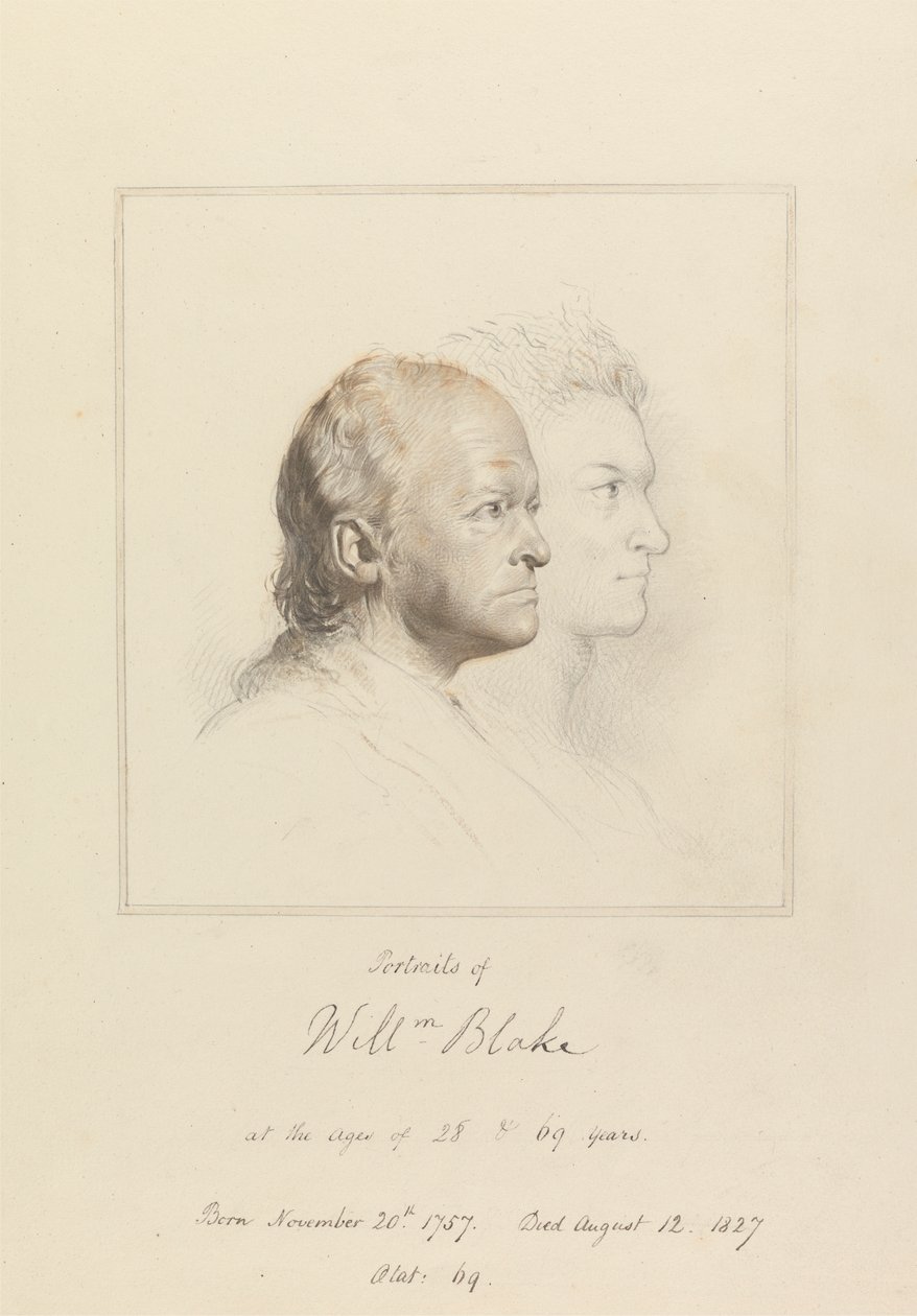 William Blake v Mládí a věku od George Richmond