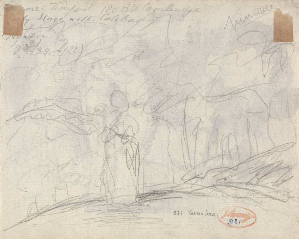 Malá holčička v hájku od George Romney