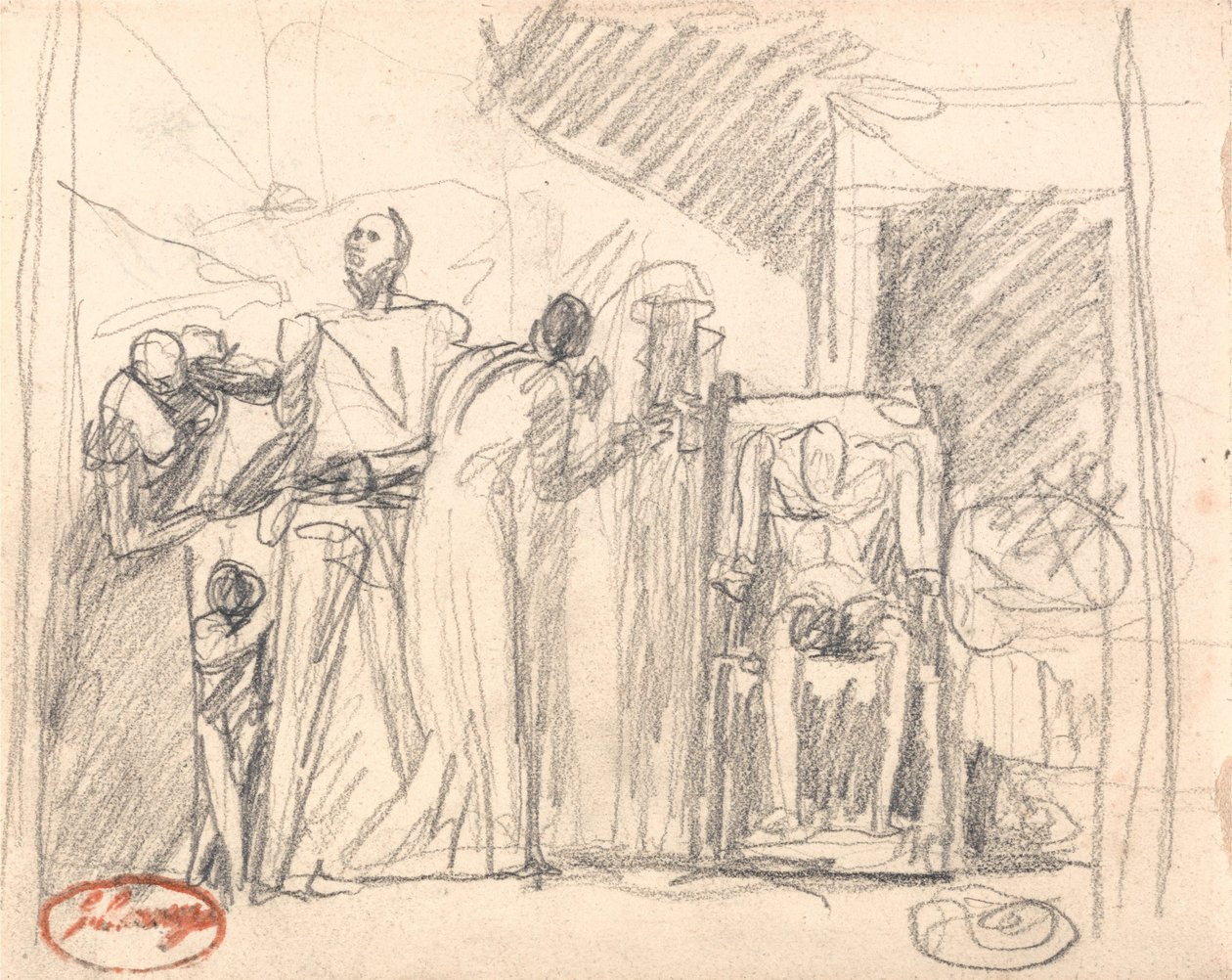 Věkové období člověka: stáří od George Romney