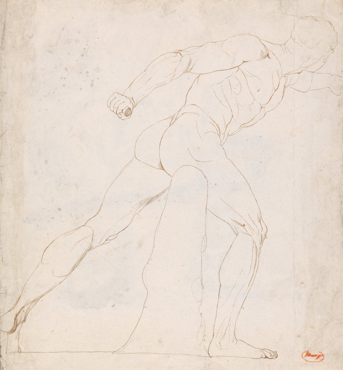 Gladiátor Borghese od George Romney