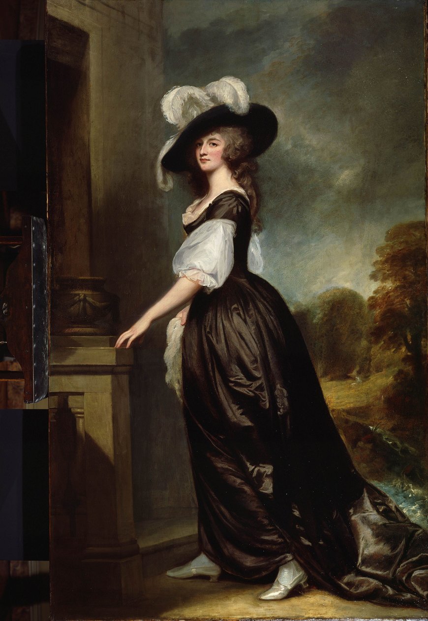 Charlotte, lady Milnesová od George Romney