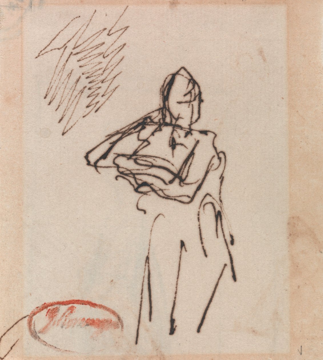 Ženská postava od George Romney