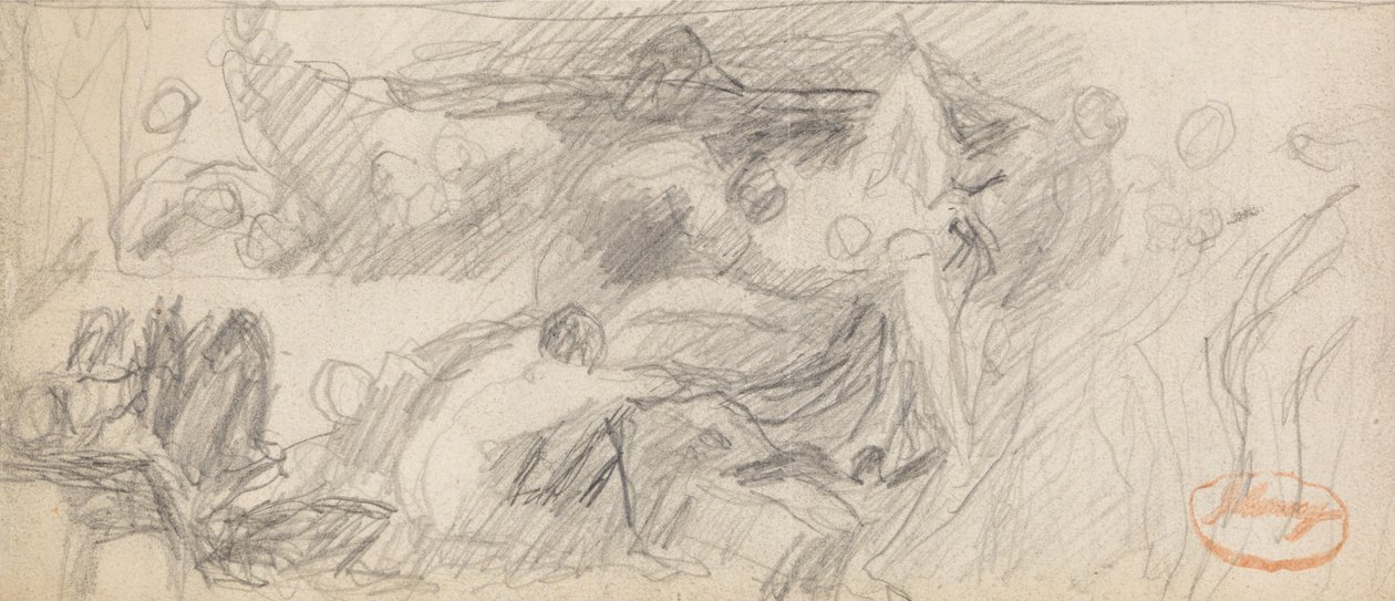 Studie kompozice postavy č. 26 od George Romney