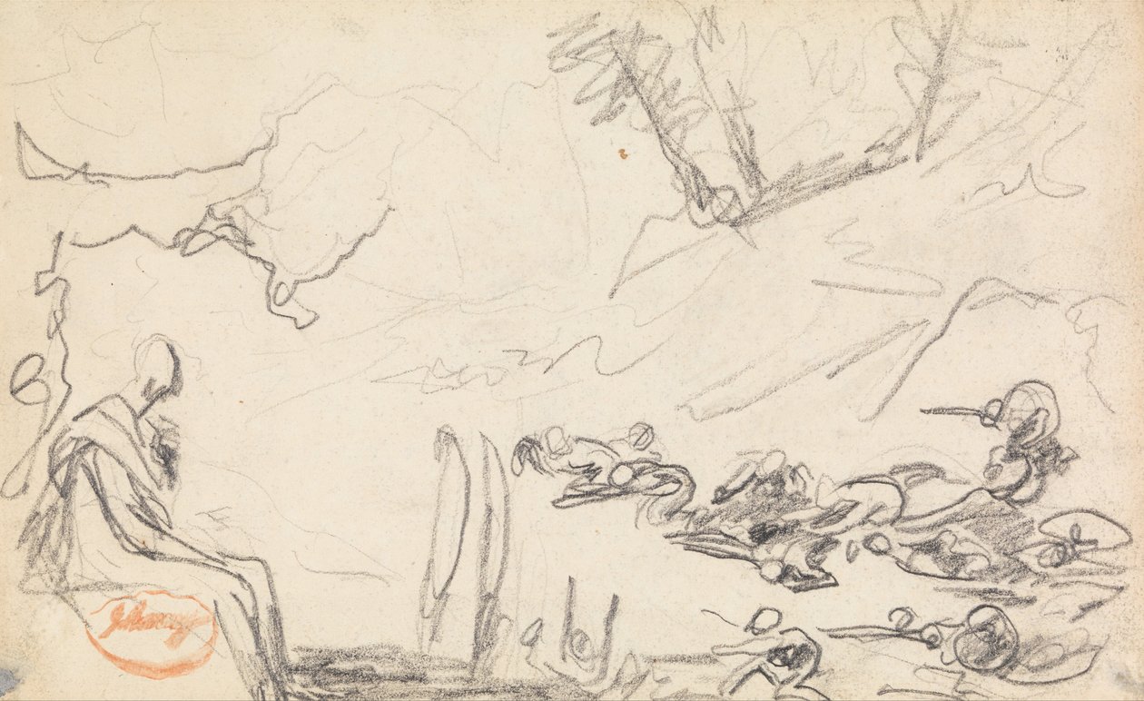 Obrázek Studie složení 32 od George Romney