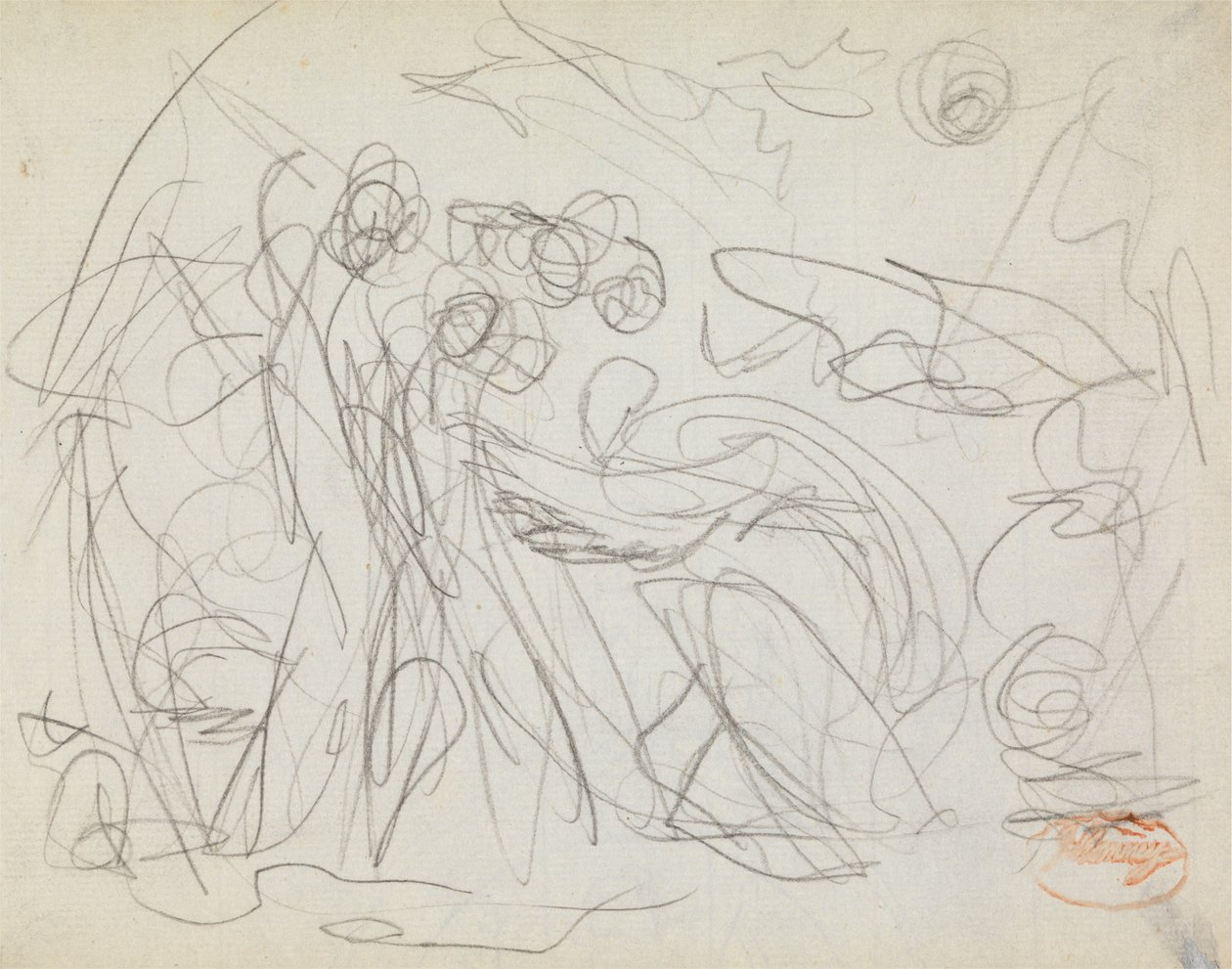 Studie složení postavy 37 od George Romney