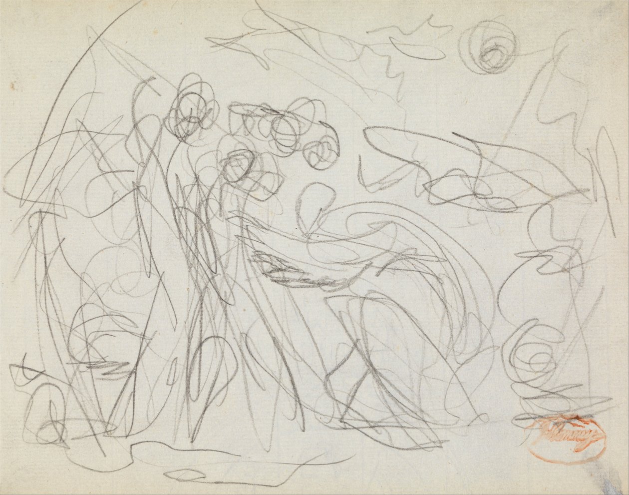 Obrázek Studie složení 37 od George Romney