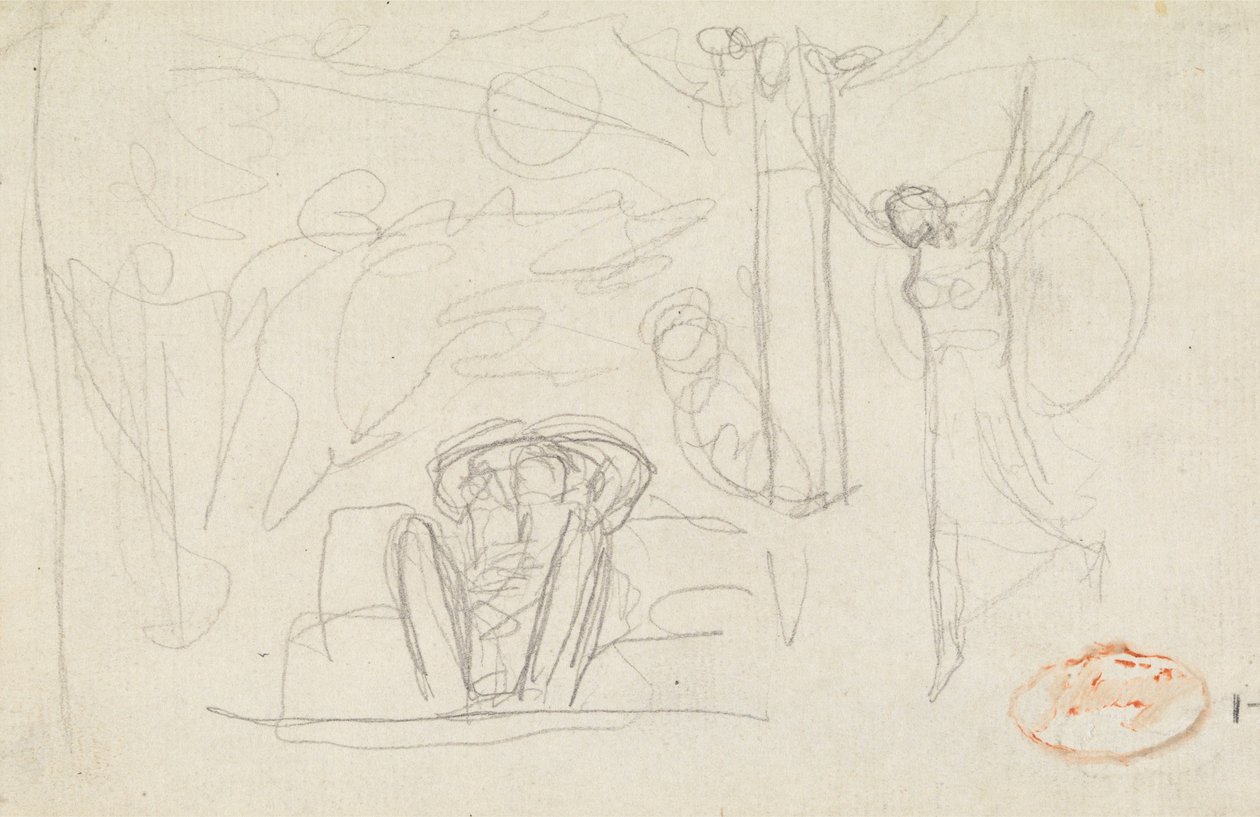 Studie kompozice postavy č. 38 od George Romney