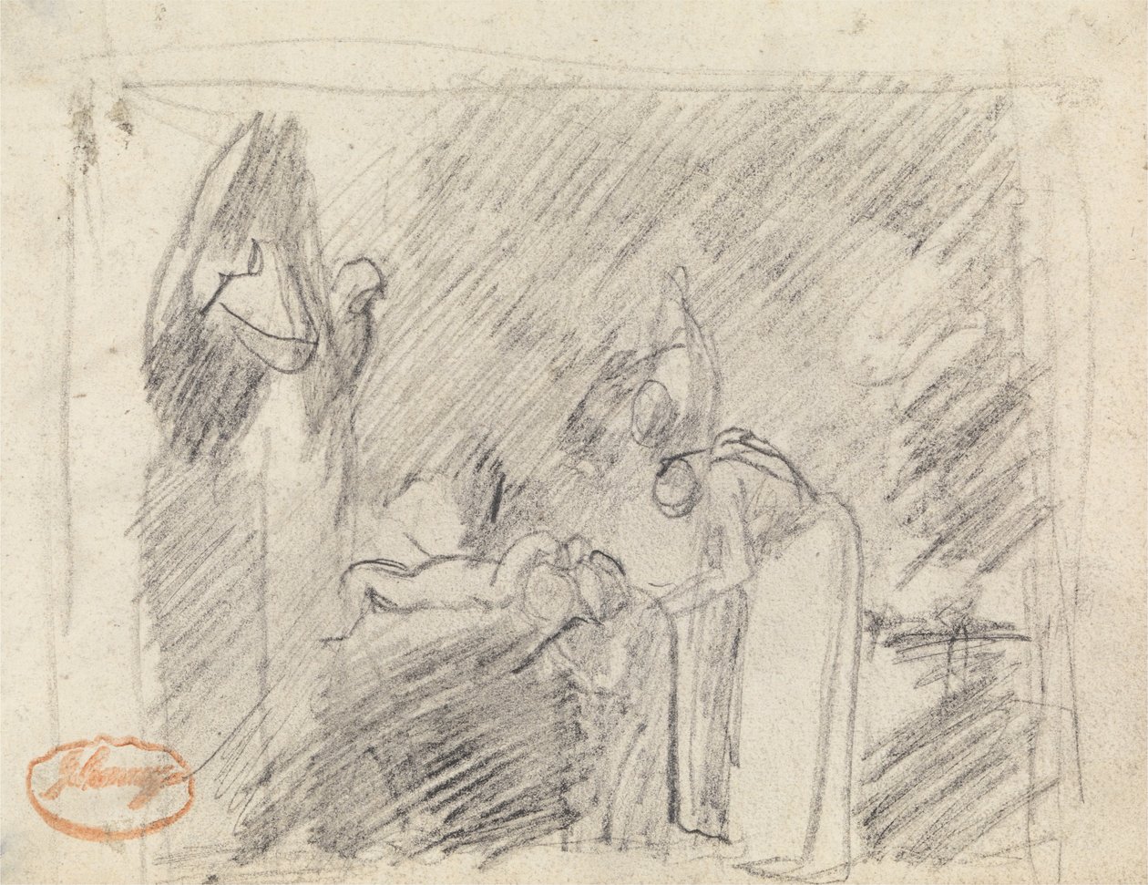 Obrázek Studie složení 42 od George Romney