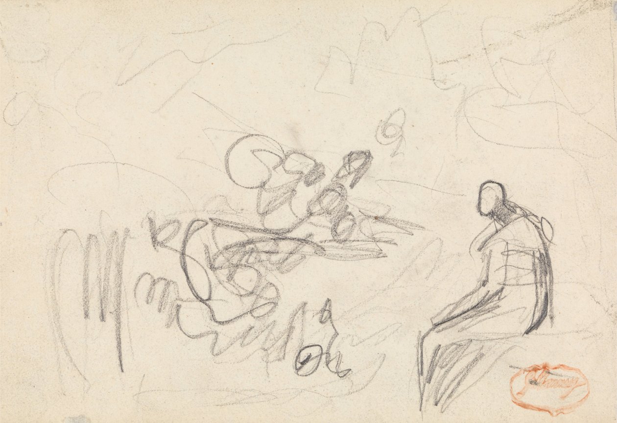 Obrázek Studie složení 43 od George Romney
