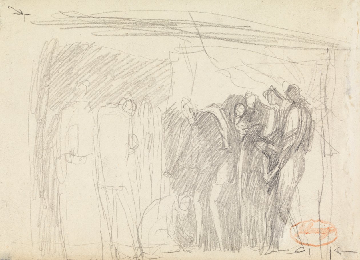 Studie složení postavy 46 od George Romney