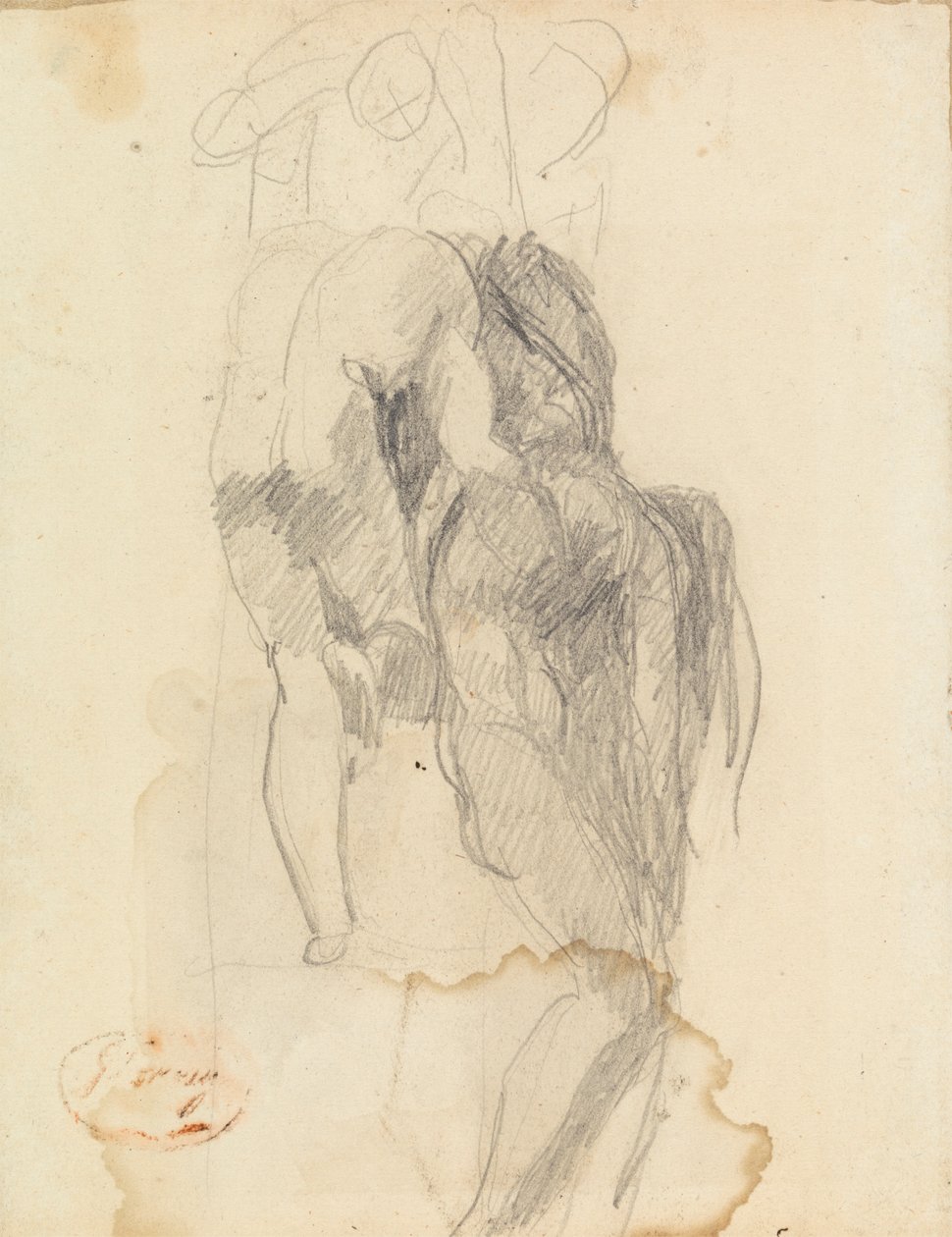 Studie složení postavy 48 od George Romney