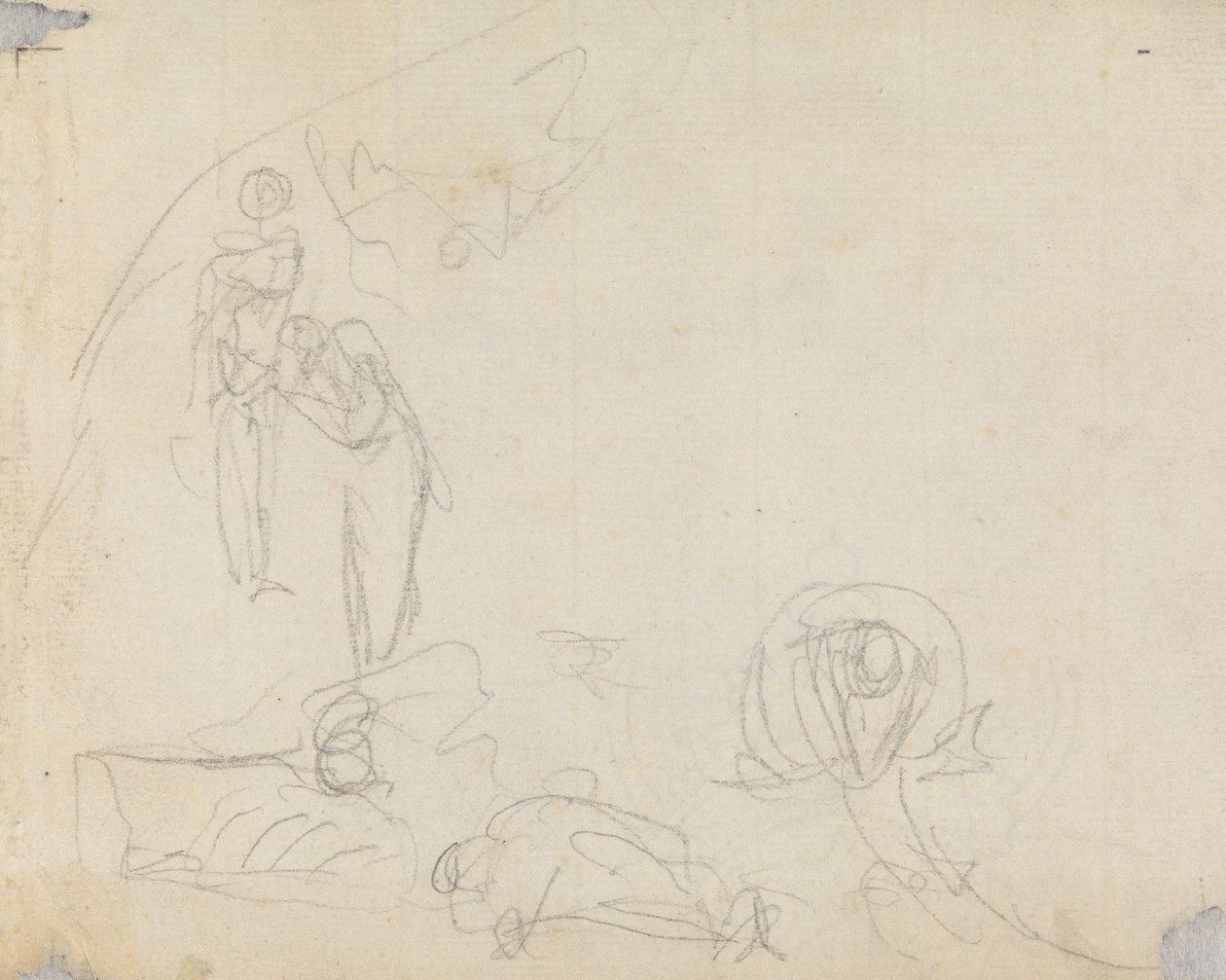 Studie postavy č. 16 od George Romney