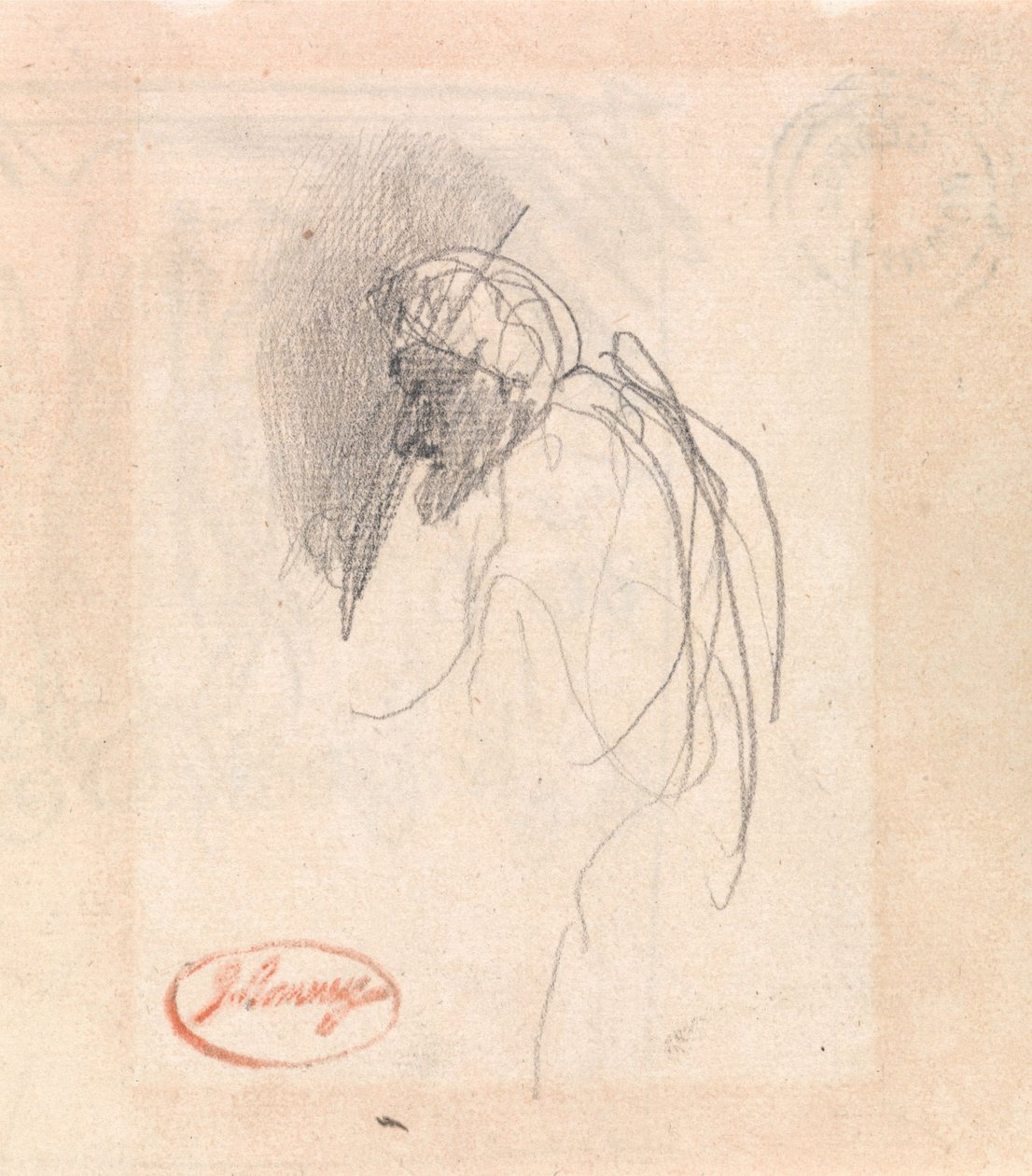Postava s pokrývkou hlavy od George Romney