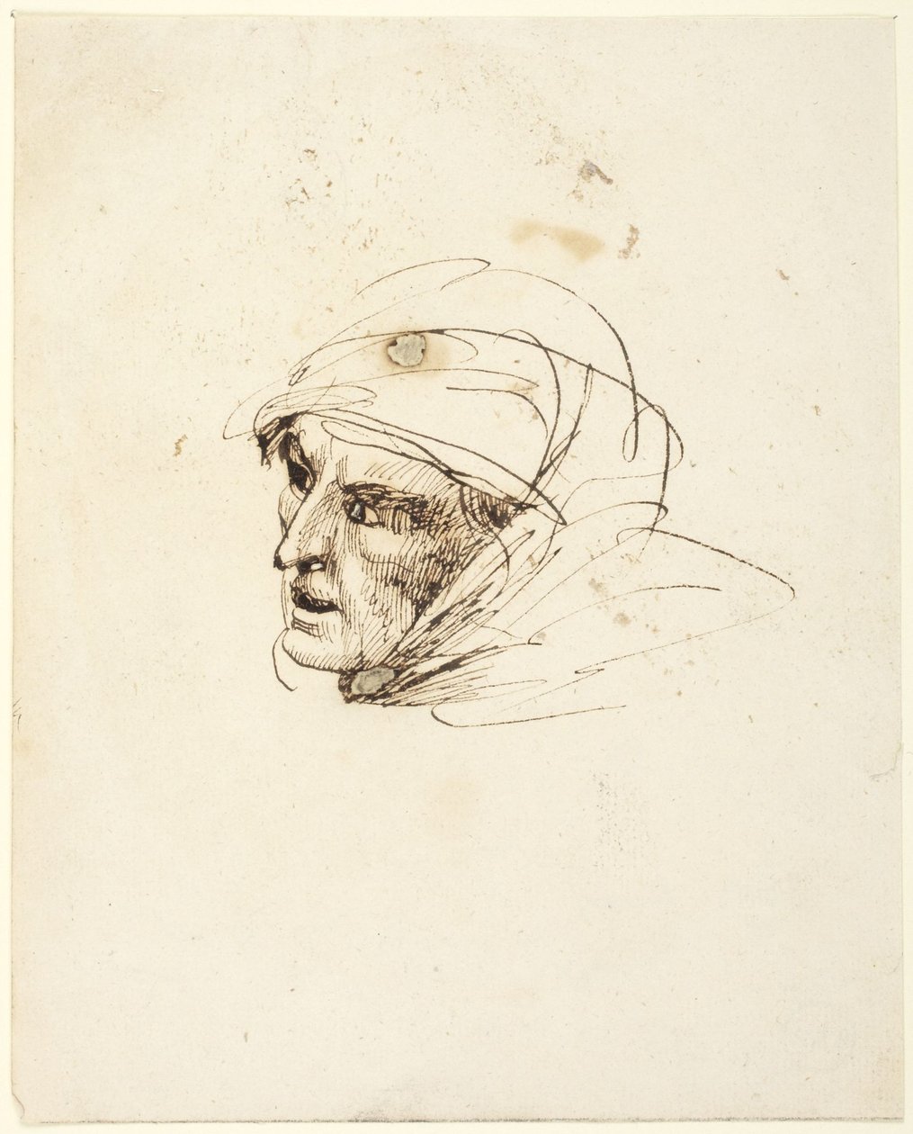 Hlava ženy od George Romney