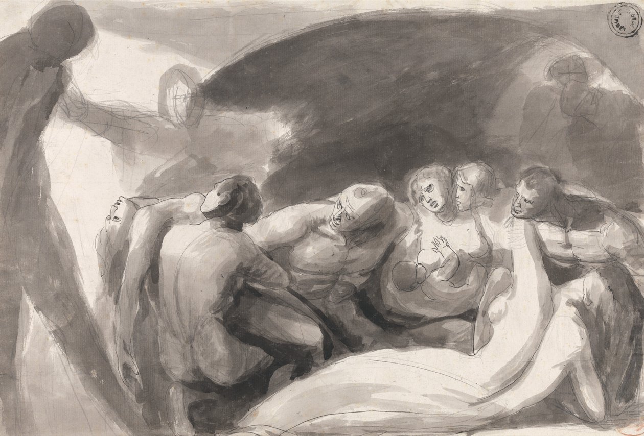 Howard na návštěvě ve vězení od George Romney