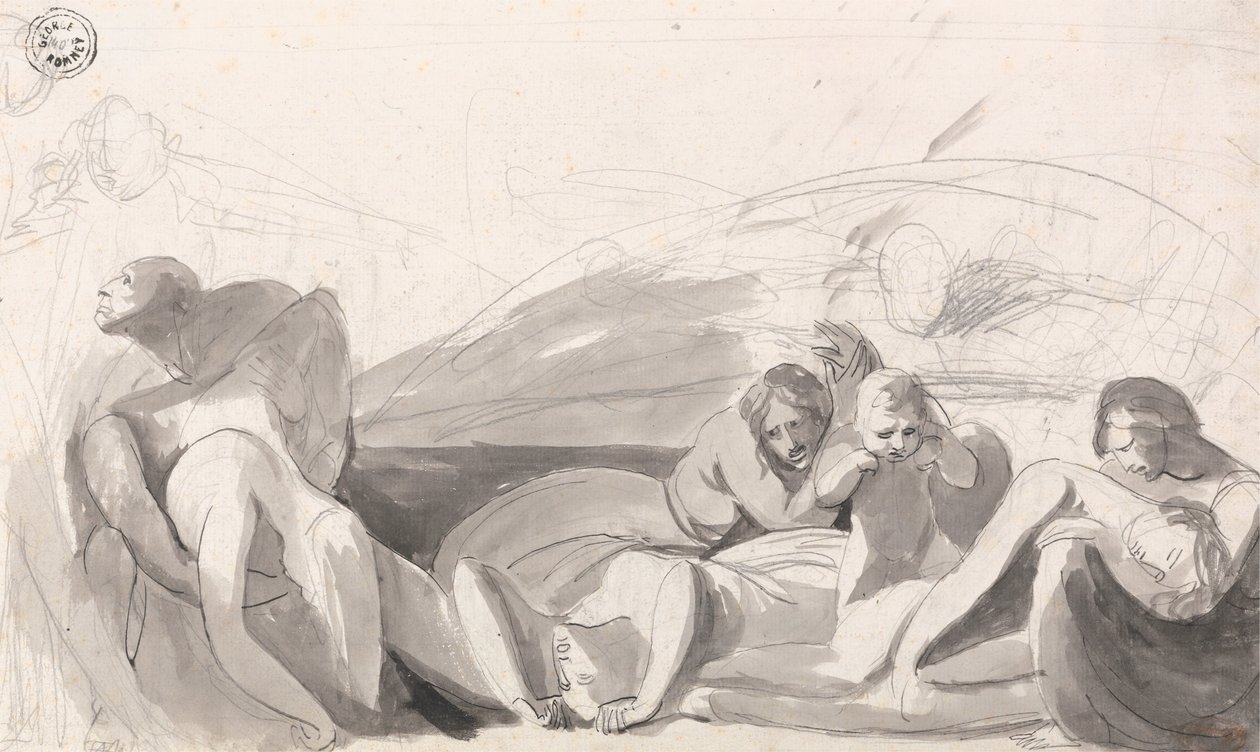 Howard na návštěvě ve vězení od George Romney