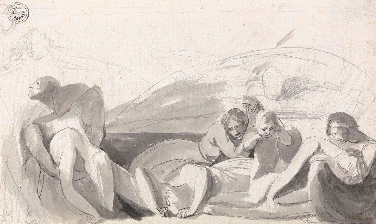 Howard na návštěvě ve věznici od George Romney